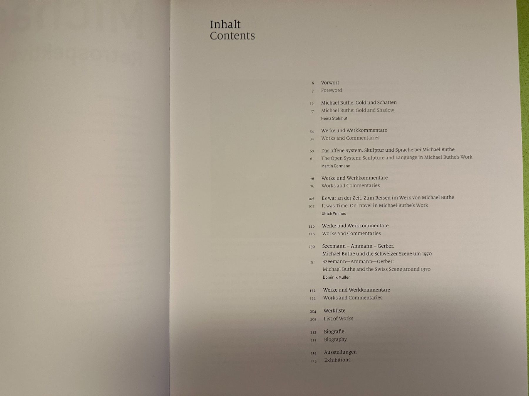 Libri: Michael Buthe: Retrospektive / Retrospective. – Usato da Zürich venduto da allp 2