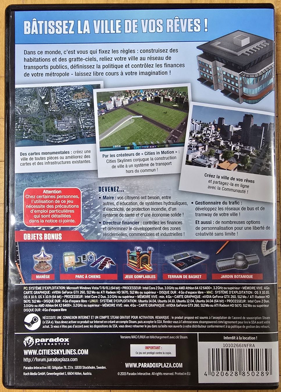 Microsoft Giochi: PC : Cities Skylines – Usato da Froideville venduto da xXSebastienXx 1