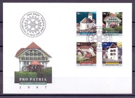 CH FDC Pro Patria Satz 1997