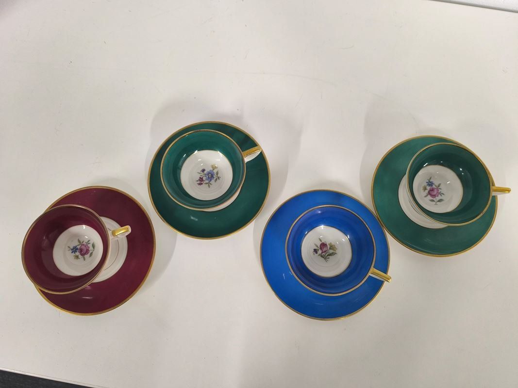 Set di piatti: BAVARIA Vintage Kaffee set 13 Teilig – Usato da Rüti ZH venduto da Restwert_Rueti_ZH 4
