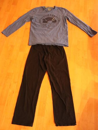 Jungen Langarm Pyjama 164 Sanetta