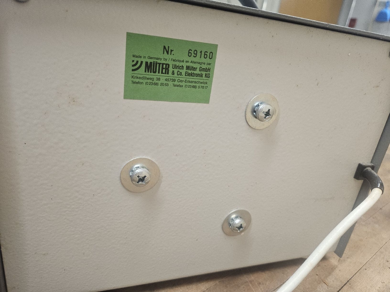 Misurare: Regel-Trenn-Transformator MÜTER RTT3 675 Watt  – Usato da Küsnacht ZH venduto da beo_l7yf 2