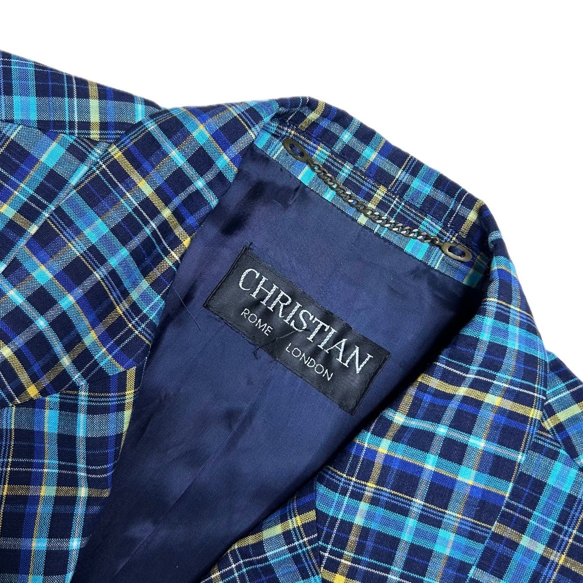 Jacken: Colorful Checkered Blazer with 3/4 Sleeves – Gebraucht aus St. Gallen von look-twice 4