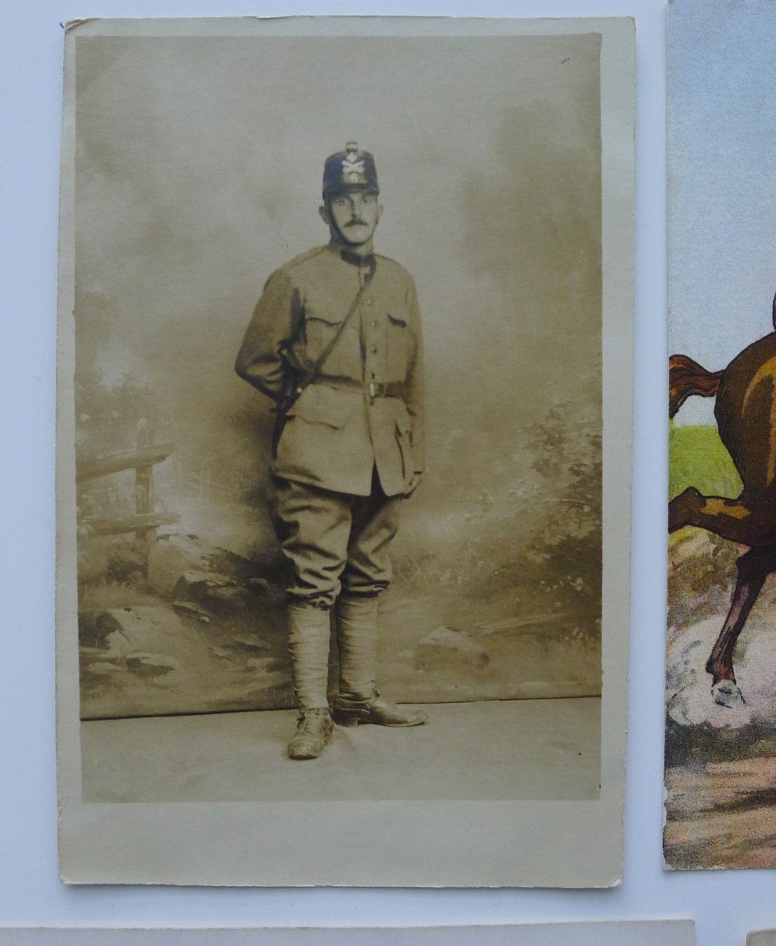 Cartoline postali: Lot Ansichtskarten Militär, Armee Soldaten, Pferd... – Usato da Ebikon venduto da SilvioFreund 1