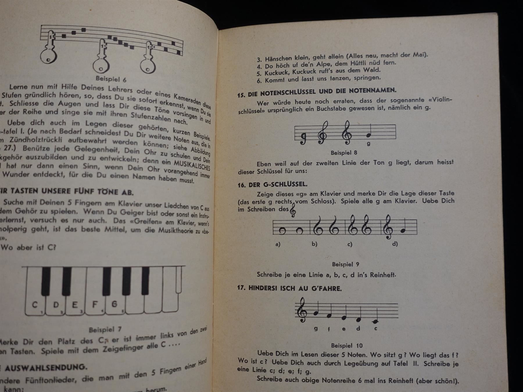 Libri: Musica Heft 1 - Jecklin – Usato da Gutenswil venduto da Optico 6