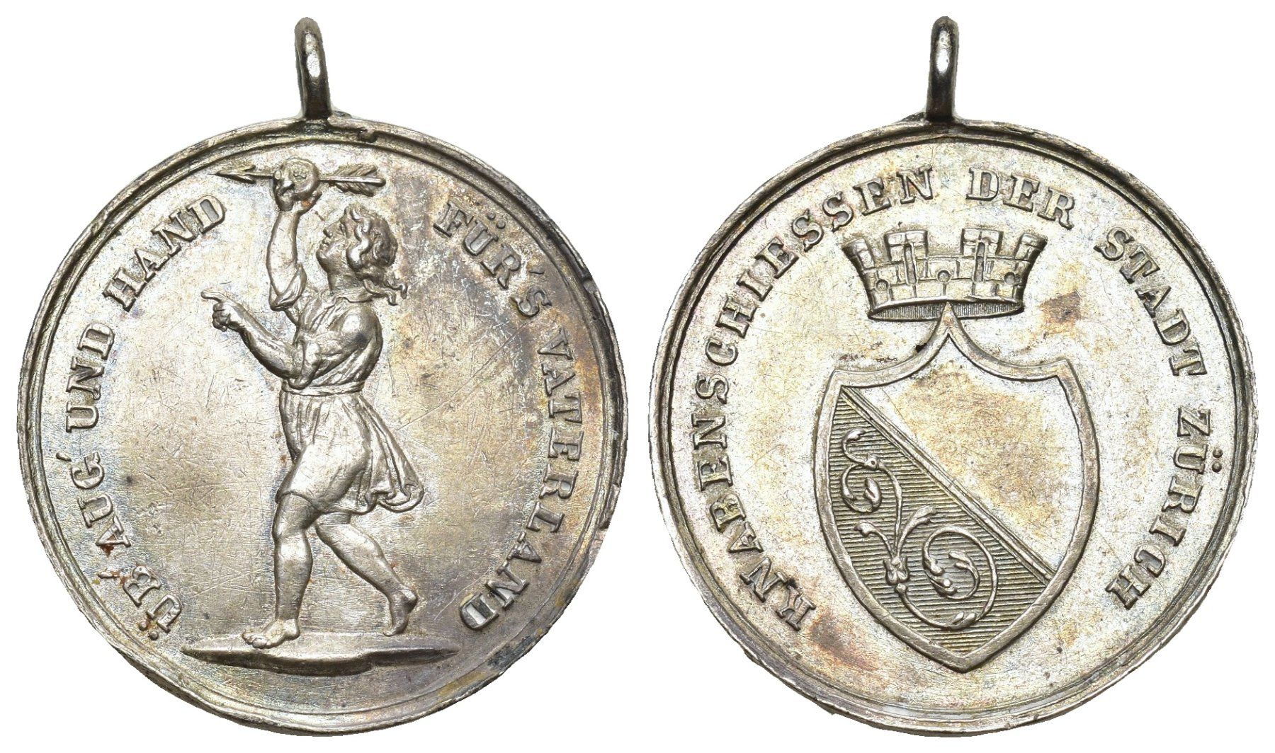 Medaglie: Zürich nach 1852 – Usato da Bern venduto da numismatictops