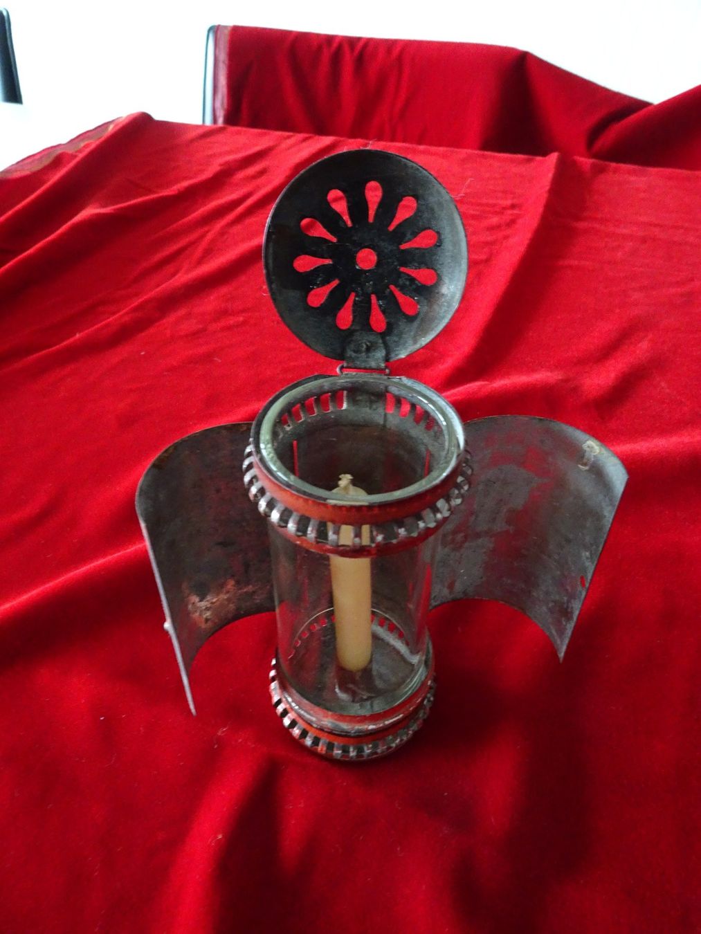 Lampade: seltene antike Hand-Laterne – Usato da Vitznau venduto da Mina60