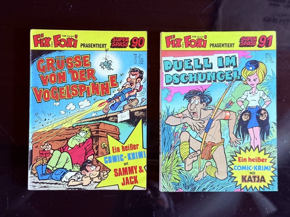 Fumetti: 2 Fix & Foxi Comic-Hefte Nr. 90+91, Top Zustand! – Usato da Zuerich venduto da SonderArt-Wertgut