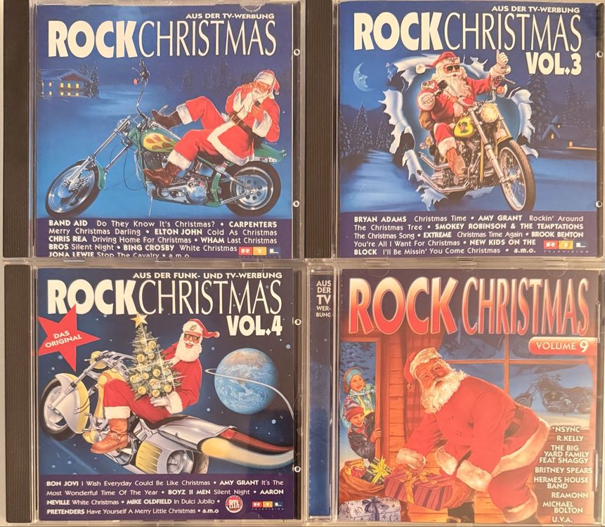 4 x Rock Christmas X Mas Weihnachten CDs Advent (Gebraucht) in Sursee