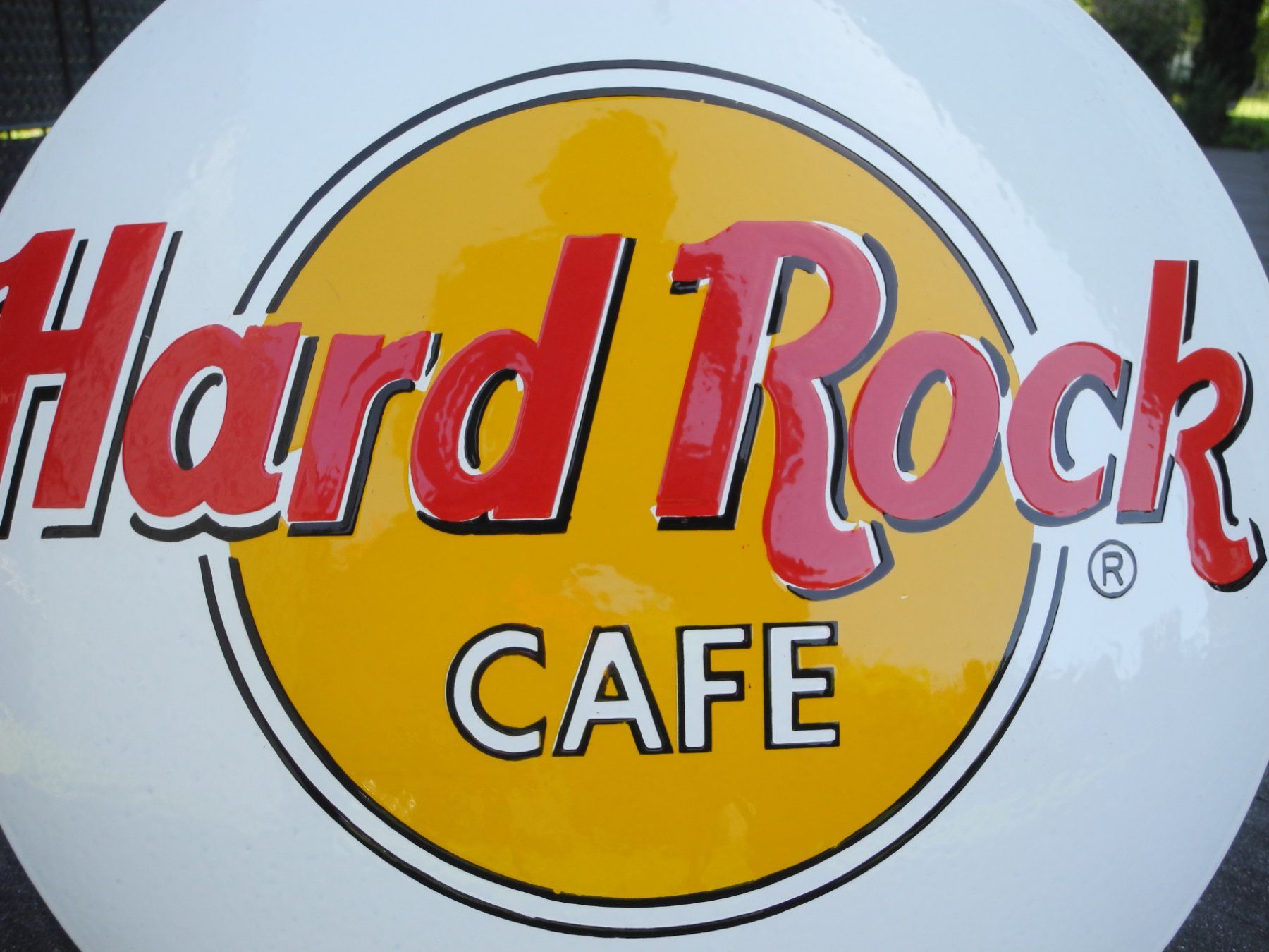 Insegne: GROSSES HARD ROCK EMAILSCHILD – Usato da Reinach AG venduto da Huckleberrysix 3
