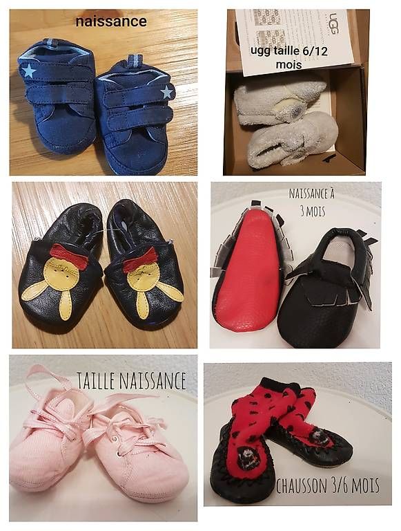 Chaussures garçon: Chaussons chaussures bébé seconde main  – D'occasion à fribourg par pegalex