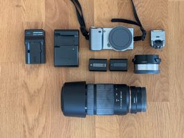 Sony NEX-5 Set mit viel Zubehör