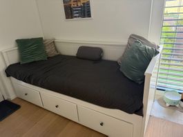 Sofa - Doppelbett - Hemnes (IKEA)
