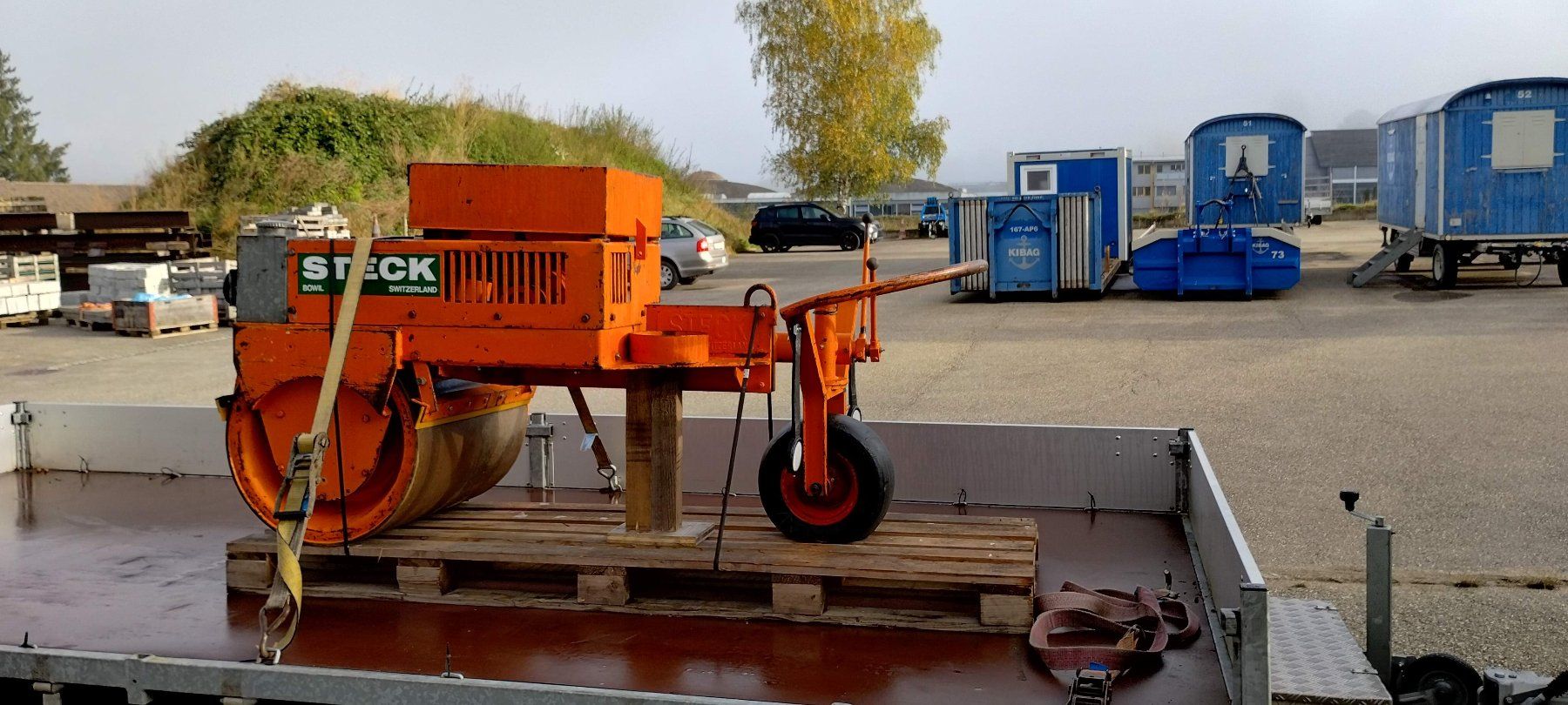 Toutes les machines: Asphalt Walze Steck 2/600, Vibrationswalze – D'occasion à Walterswil BE par stebo04 8