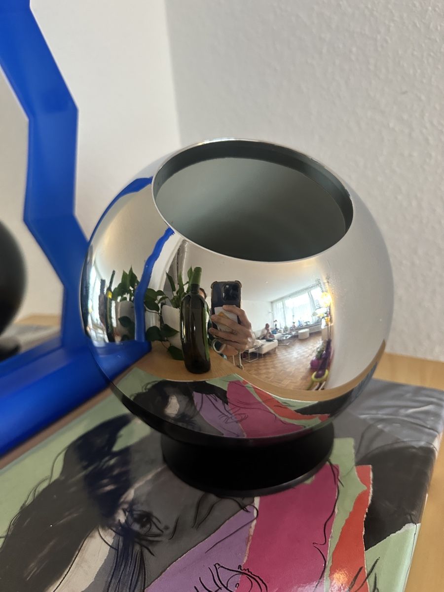 Altro: Space Age Flaschenkühler von Quist chrom/schwarz – Usato da Baden venduto da Marytumby 1