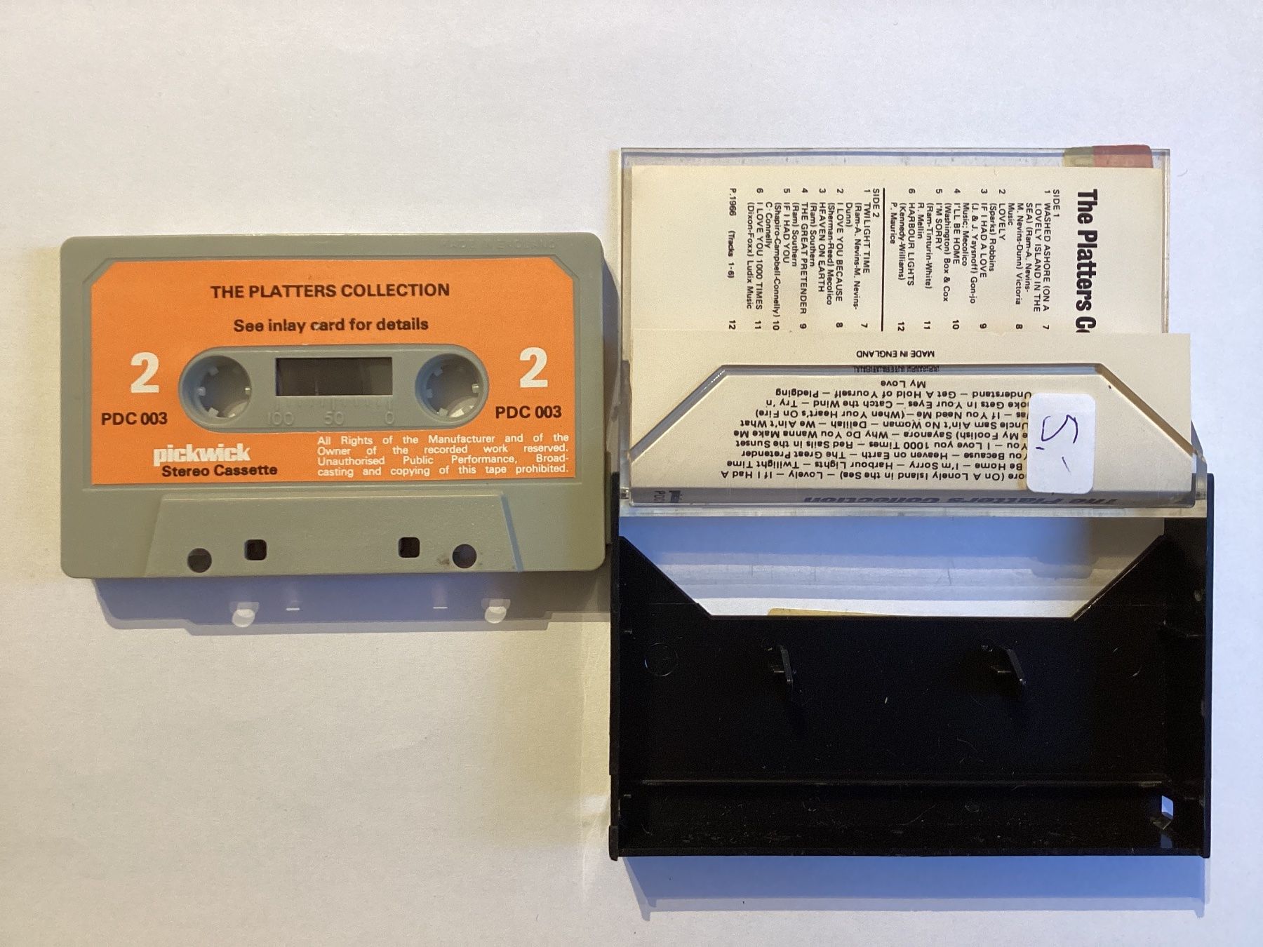Musicassette: The Platters MC - Collection – Usato da Gutenswil venduto da Hamzian 1