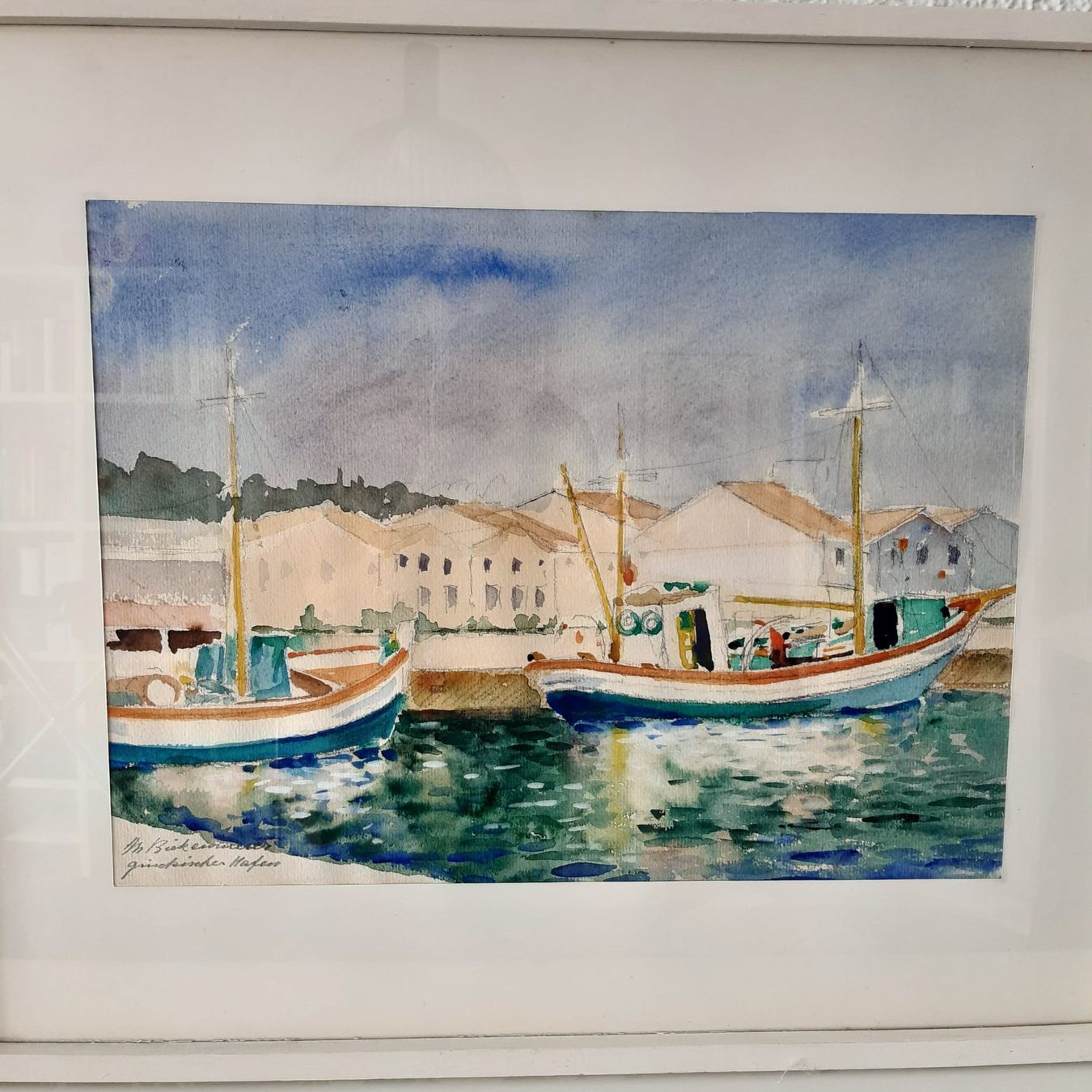 Foto & Immagini: Max Birkenmeier Griechischer Hafen – Usato da Seuzach venduto da SimiHutti