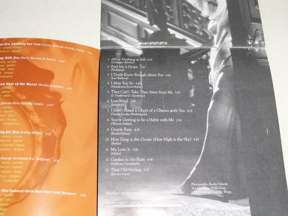 CD: Diana Krall -collection 4CD's- Impulse, Verve - include Live – Usato da Unterbäch venduto da oqlib 3