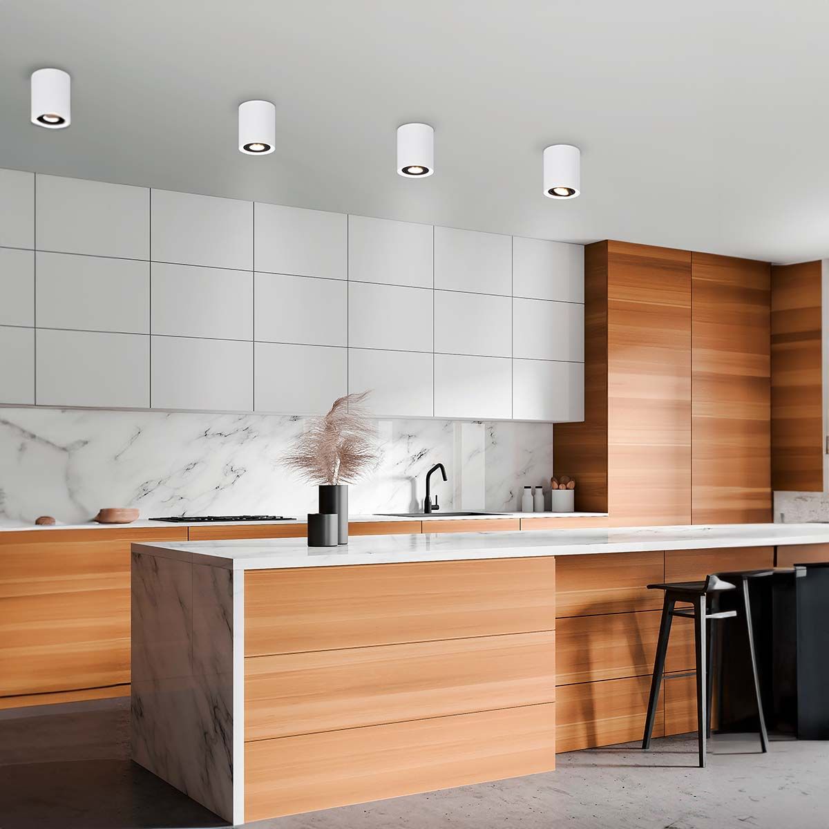 Lampadari & plafoniere: Deckenleuchte, Weiss, Strahler, 9 cm Ø – Nuovo (secondo la descrizione) da Kreuzlingen venduto da Smart-Light 1