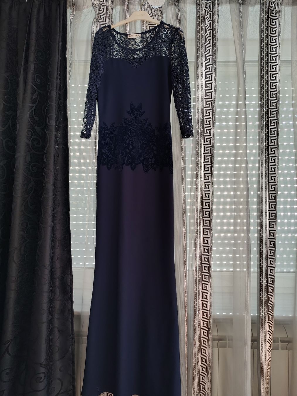 Vestiti: Pollini Elegantes, langes Abendkleid, Grösse 36 – Nuovo (secondo la descrizione) da Stäfa venduto da krp54 2