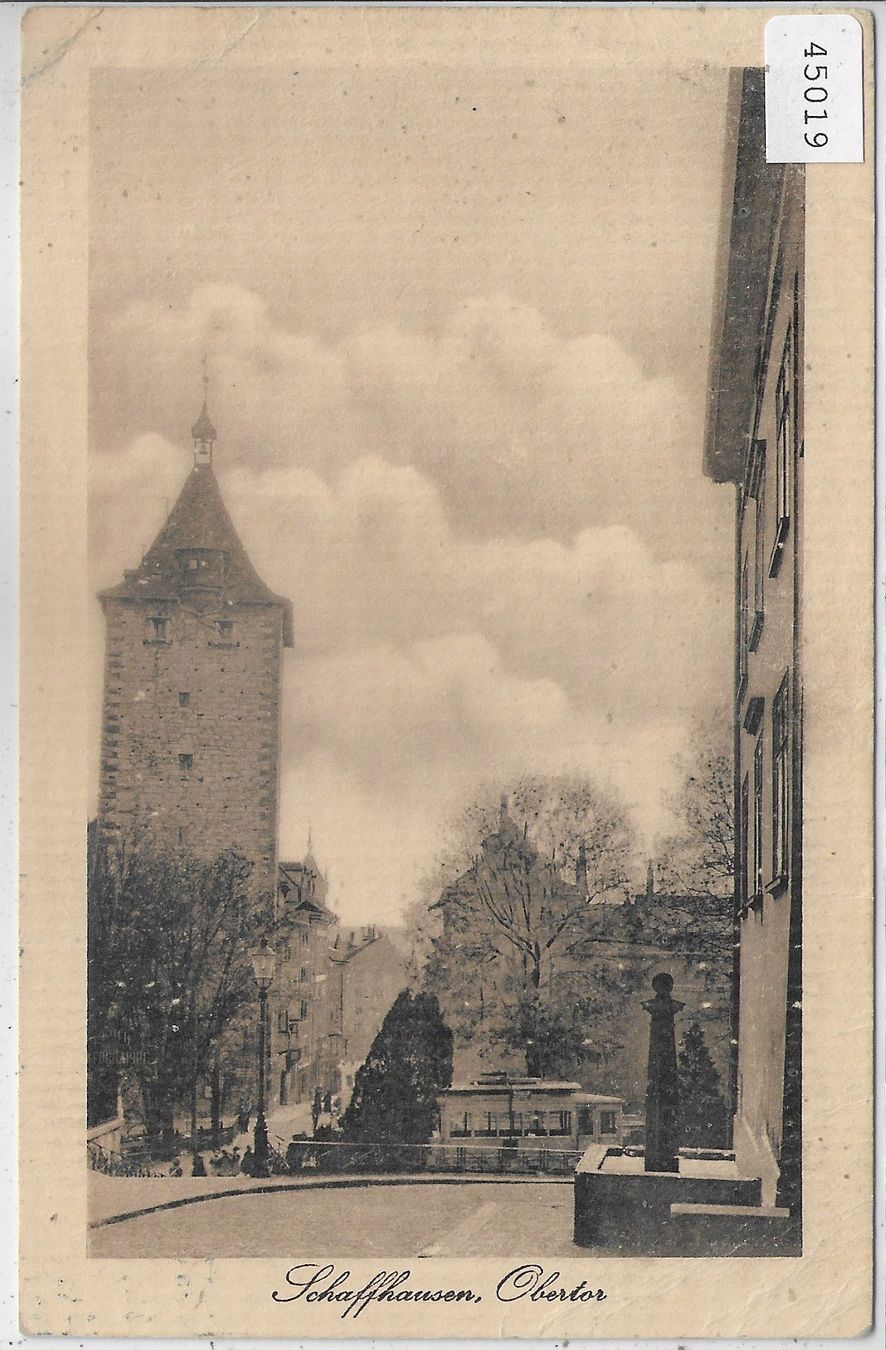 Cartoline postali: Schaffhausen - Obertor – Usato da Ettingen venduto da Kartenplanet