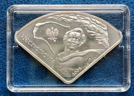 POLEN - POLONIA - 10 ZŁOTY - EXPO 2005 - JAPAN - SILBER, UNZ