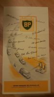 Vintage Poster BP Benzin Petroles Strassenkarte PARIS Nogent