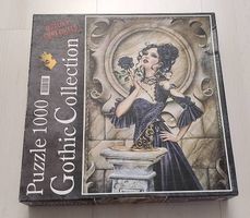Puzzle Black Rose 1000