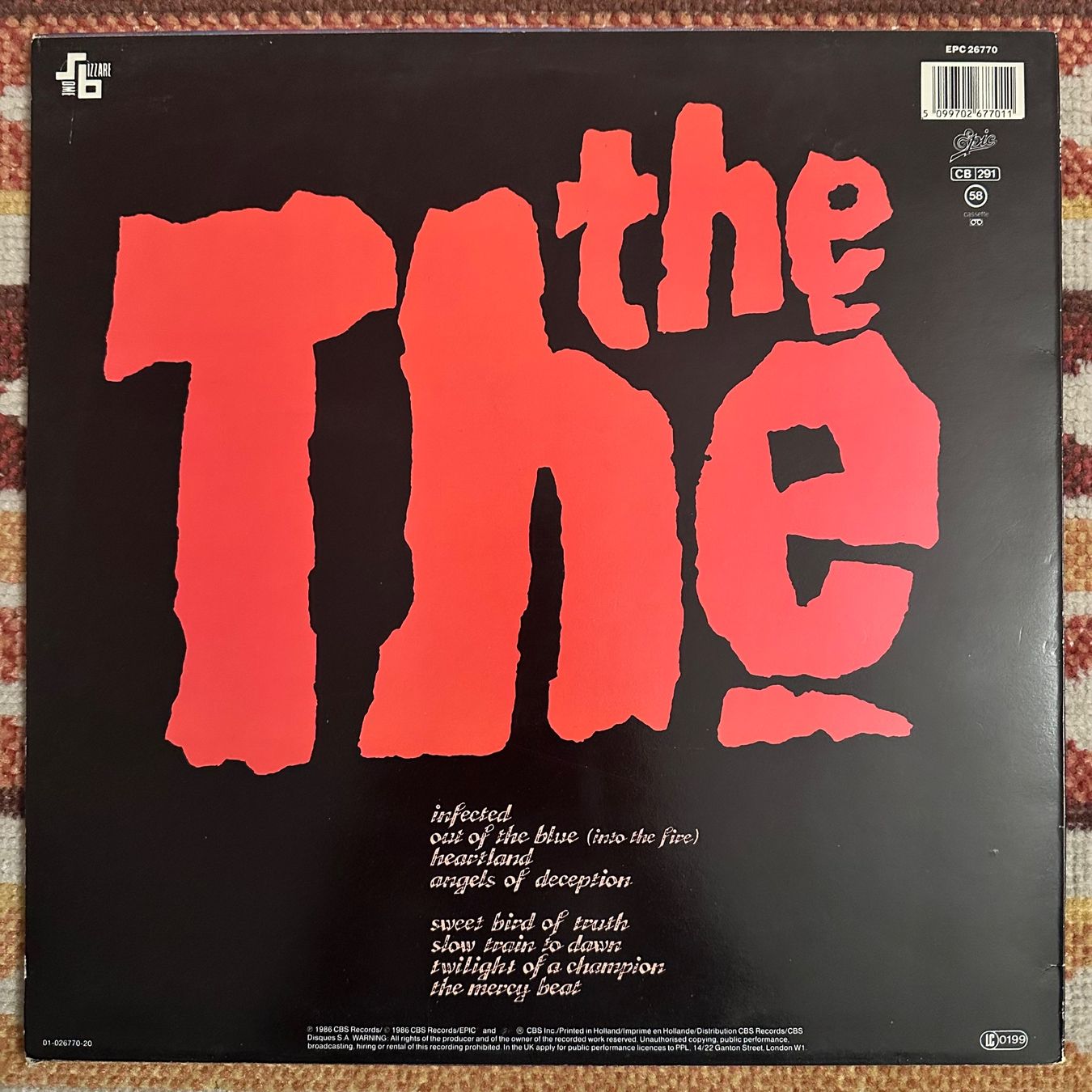 Schallplatten: LP - The The - Infected – Gebraucht aus Breganzona von Onairda75 1