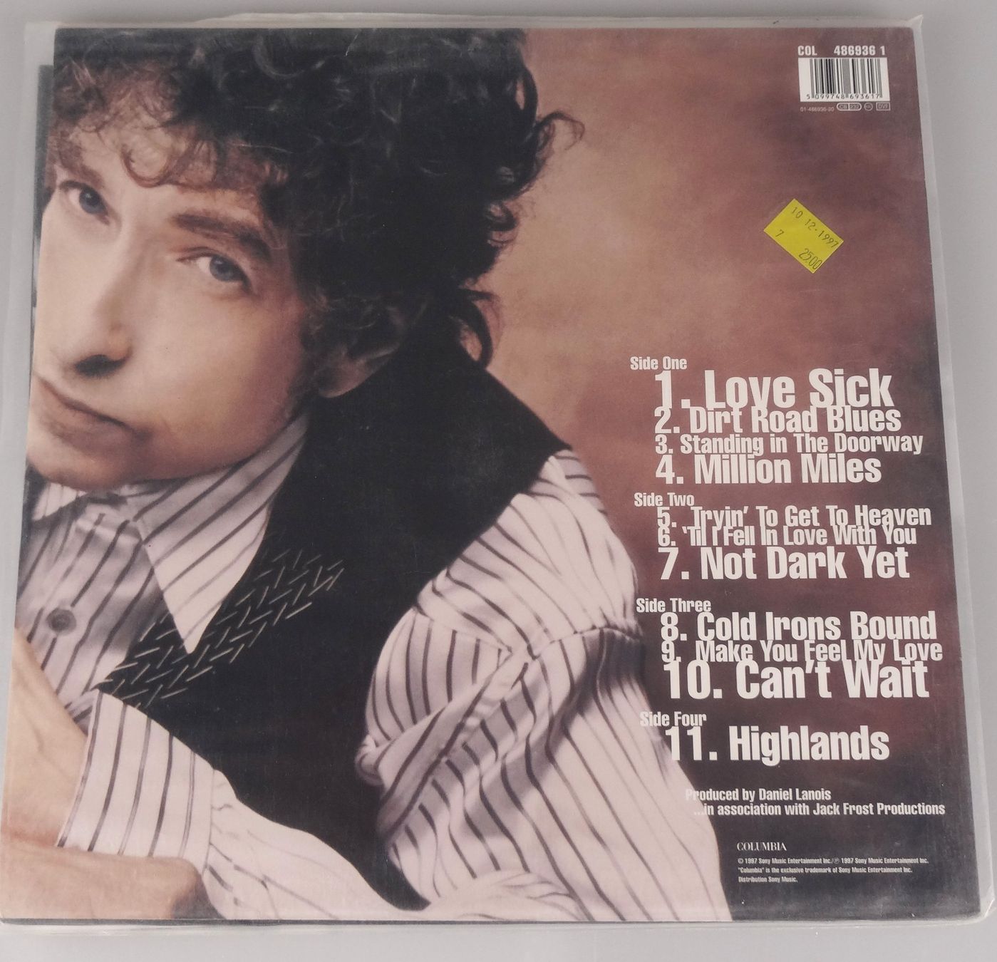 Dischi in vinile: Schallplatte Bob Dylan - Time Out Of Mind – Usato da Rüti ZH venduto da Restwert_Rueti_ZH 1