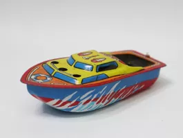 Vintage Kerzenboot TukTuk Boot Schiff