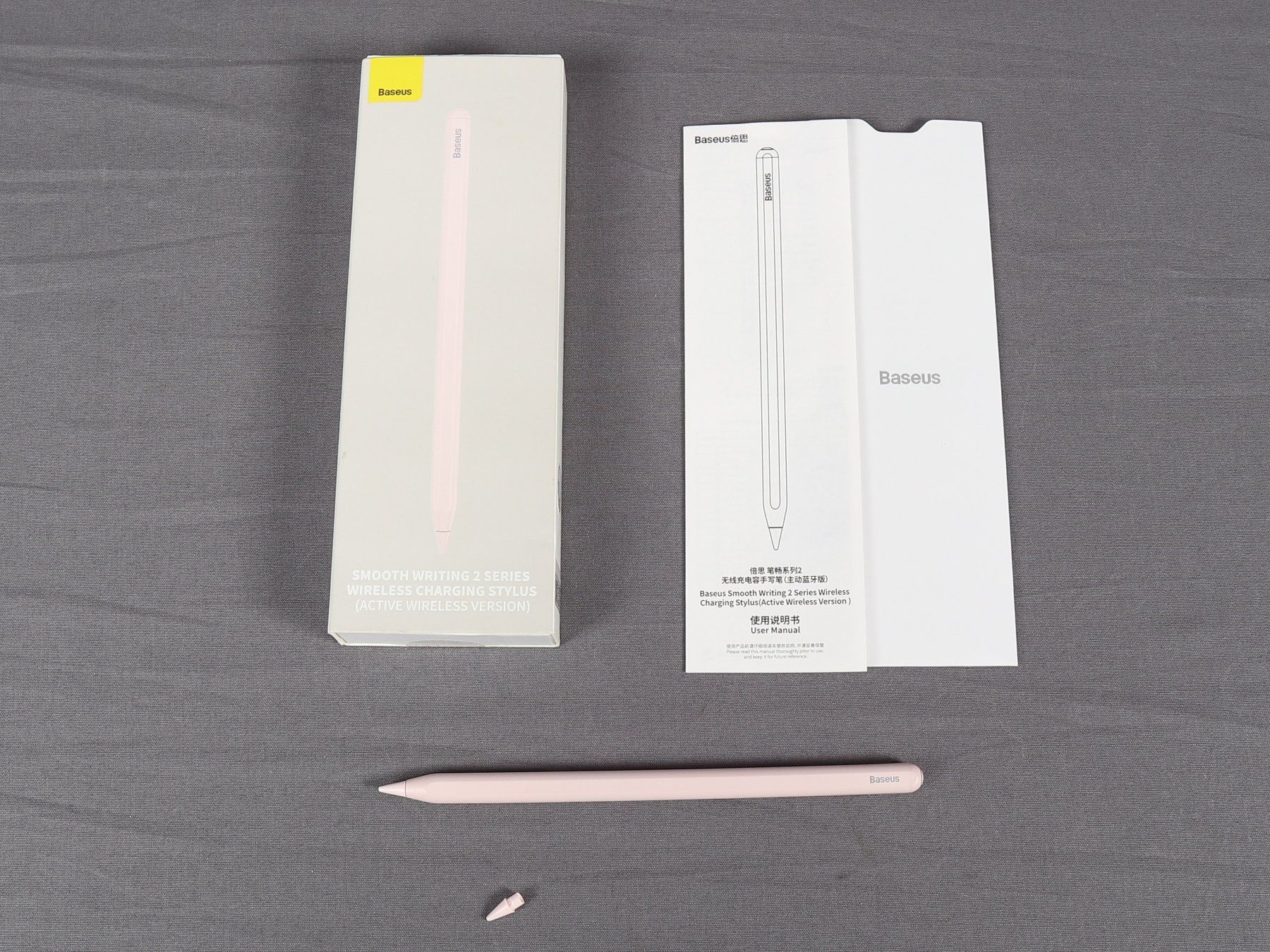 Penna & Evidenziatori: BASEUS Smooth Writing 2 Series Stylus Rosa – Usato da Steinen venduto da Restwert_Steinen
