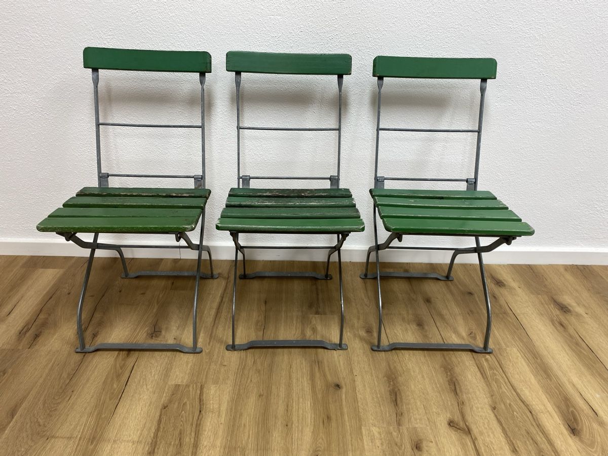 Chaises: Drei Gartenstühle – D'occasion à Basel par MoebelSackmann 2