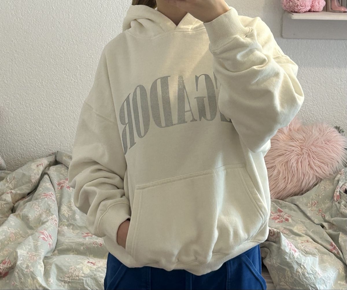 Pegador Pullover & Sweatshirts: weisser Kapuzenpulli – Neu (gemäss Beschreibung) aus Rorbas von KiseliKupus