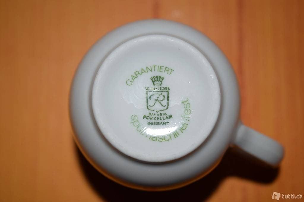 Set di piatti: Set da 6 caffé - Bavarian Porzellan – Usato da Coldrerio venduto da camillo71 1