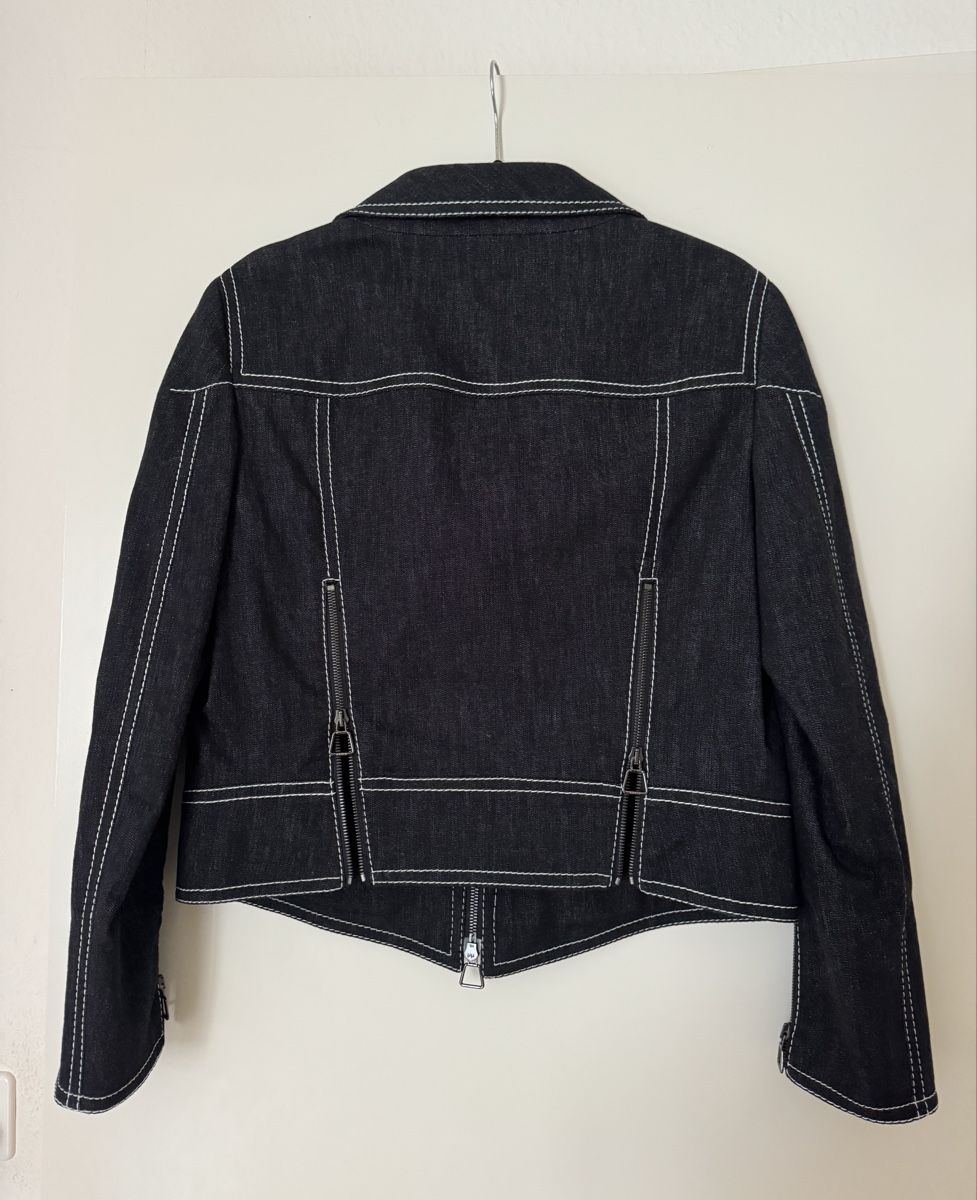 Akris Giacche: Akris Jacke Denim Optik – Nuovo (secondo la descrizione) da Zürich venduto da Laura2010 1