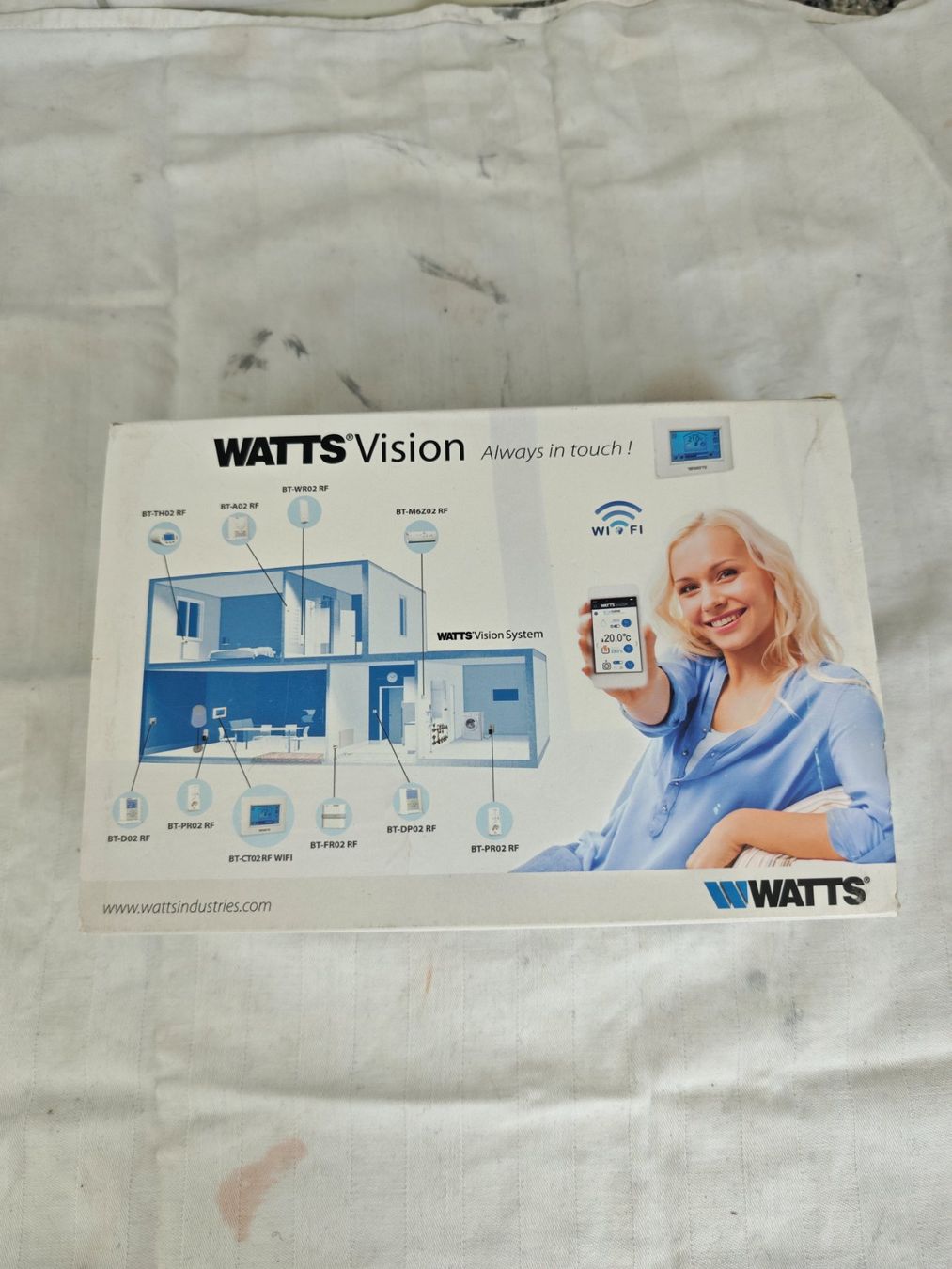 Wlan: WATTS Vision System BT-CT02RF WiFi neuwertig – Neu und originalverpackt aus Wetzikon ZH von bon_bt85