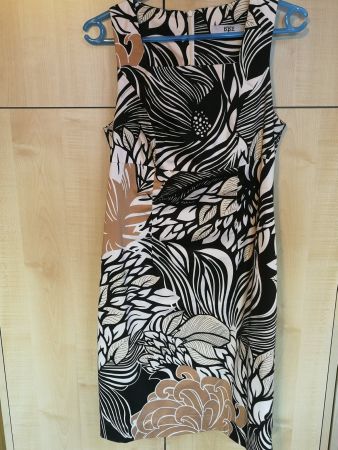 Etui-Kleid gemustert