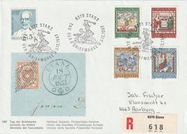Tag der Briefmarke 1967 Stans,  Umschlag