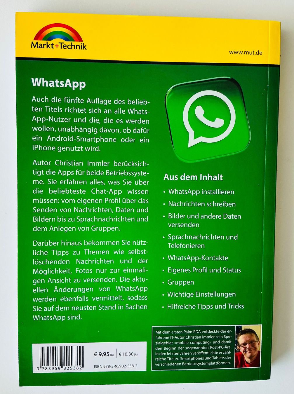 Libri: WhatsApp optimal nutzen Android iOS iPhone 5.Aufl. App – Nuovo (secondo la descrizione) da Hergiswil NW venduto da orcalina14 1