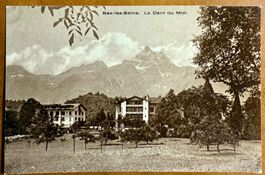 Bex - Les - Bains - Carte ancienne
