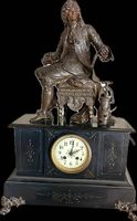 Pendule de cheminée XIX siècle << Molière >>