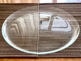 Glasplatten 2 Grosse Durchmesser 42cm (Neu) verpackt