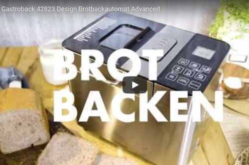 Elettrodomestici da cucina: Gastroback Design Brotbackautomat Advanced - 42823 – Nuovo e nell'imballaggio originale da Opfikon venduto da total-shop 5