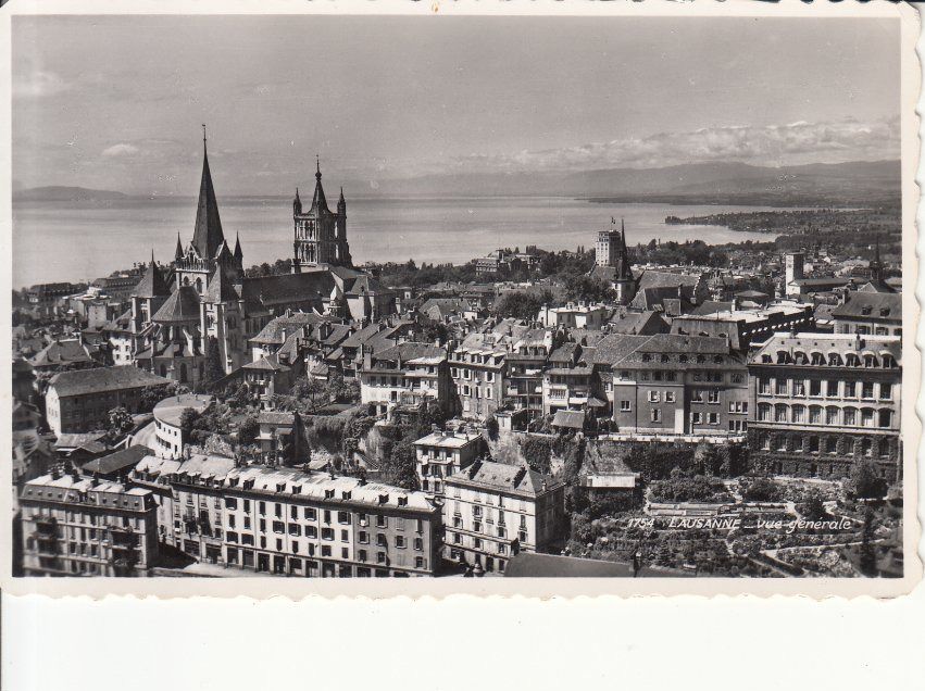 Cartoline postali: Lausanne ca. 1945 – Usato da Bürglen TG venduto da StampGraf
