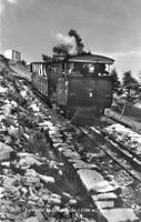 Monte Generoso (TI) Ferrovia locomotiva a vapore 2 Bahn