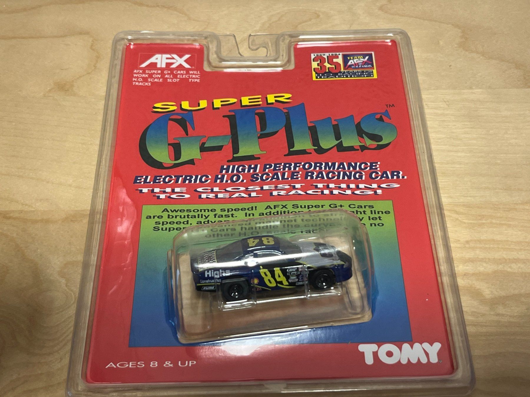 Piste: Tomy AFX Monte Carlo Stocker blau #48 "Highs Construction" – Nuovo e nell'imballaggio originale da Bülach venduto da h0slotch 8