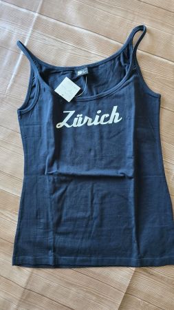 ​🏷️​ Tanktop mit Zürich Schriftzug - L - Fan-Shirt