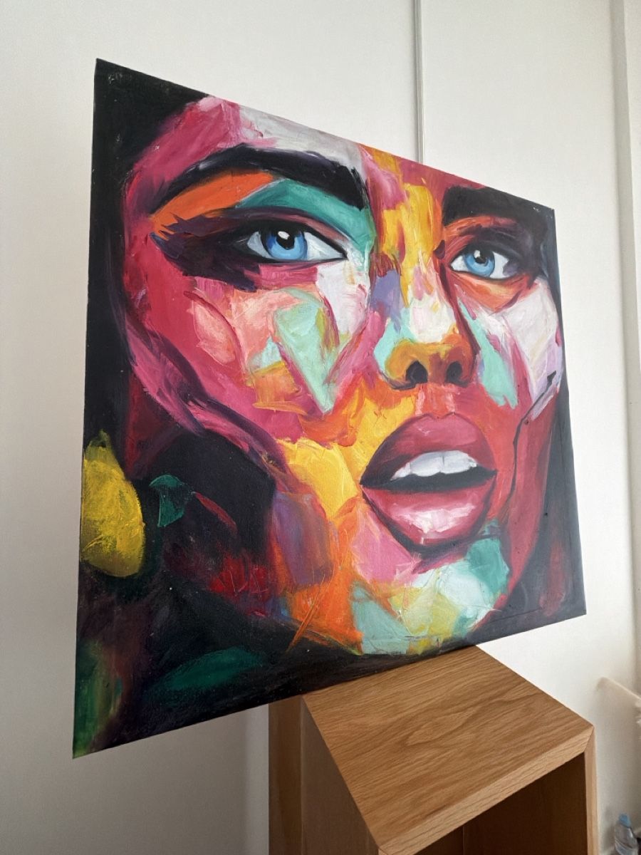 Dipinti: Expressives Portrait Gemälde, Original, Handgemalt, Kunst! – Usato da Zürich venduto da nani85 1