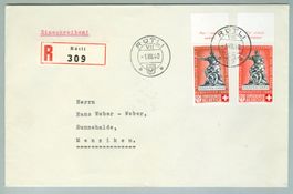 1940 Schweiz Pro Patria Bedarfspost